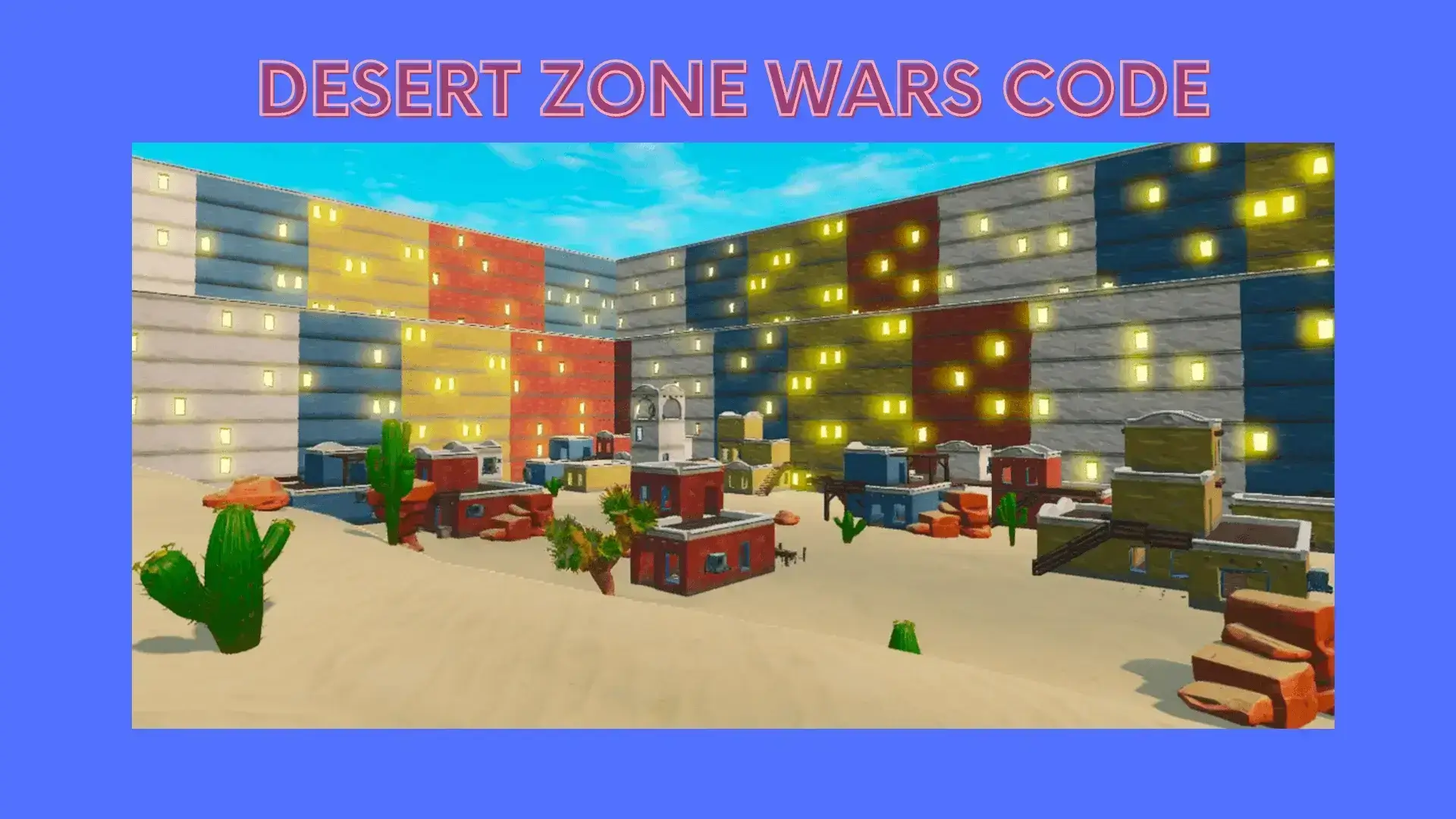 Top Desert Zone Wars Code 2024 - Best Fortnite Creative Map Code